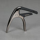 SGPRO Capo for Acoustic Guitars Electric Guitars and Ukuleles with Thin and Light, Hidden Torsion Spring, Cold-light Black Color, and Zinc Alloy Design