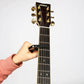 SGPRO Capo for Acoustic Guitars Electric Guitars and Ukuleles with Thin and Light, Hidden Torsion Spring, Cold-light Black Color, and Zinc Alloy Design